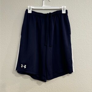 Navy blue under armour shorts